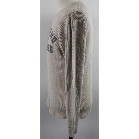 NEW Lucky Brand Graphic Crew Thermal Sweater LG - Picture 3 of 7